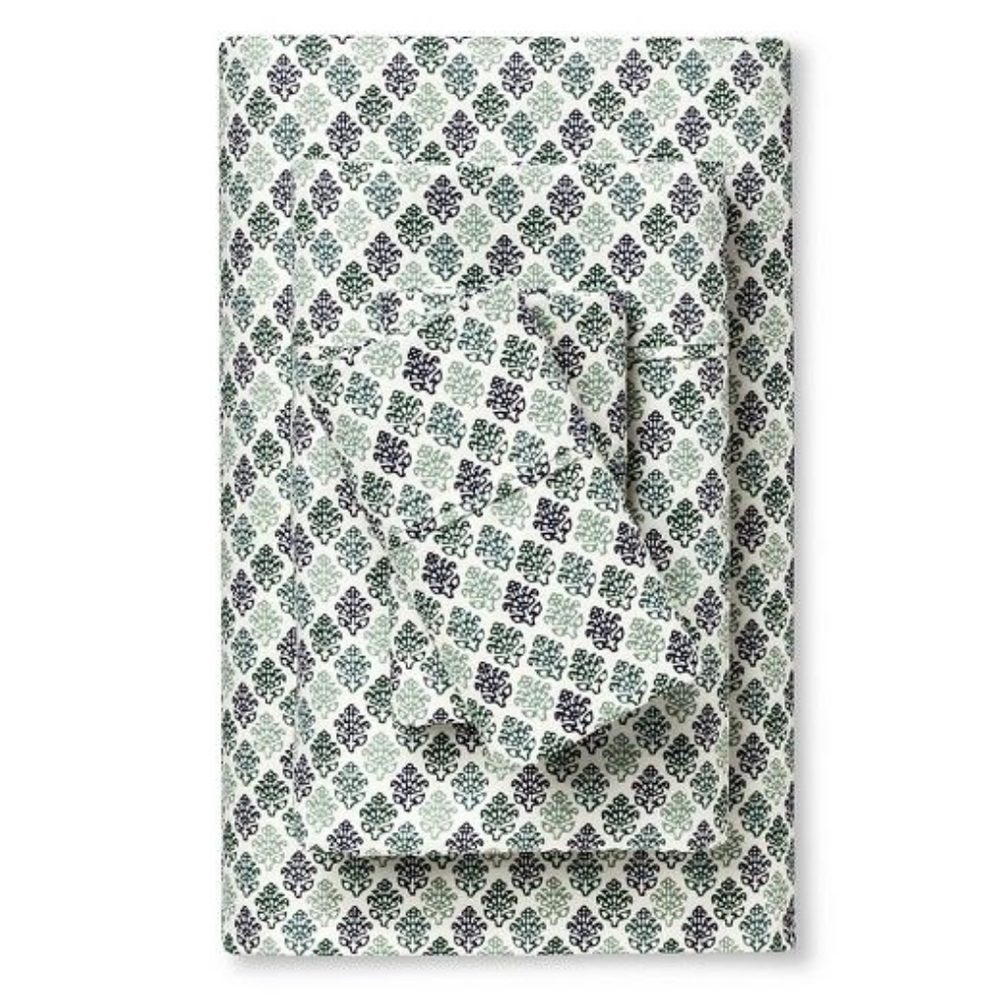NWT Threshold Performance Sheet Set in Twin with 4 Standard Matching Pillowcases